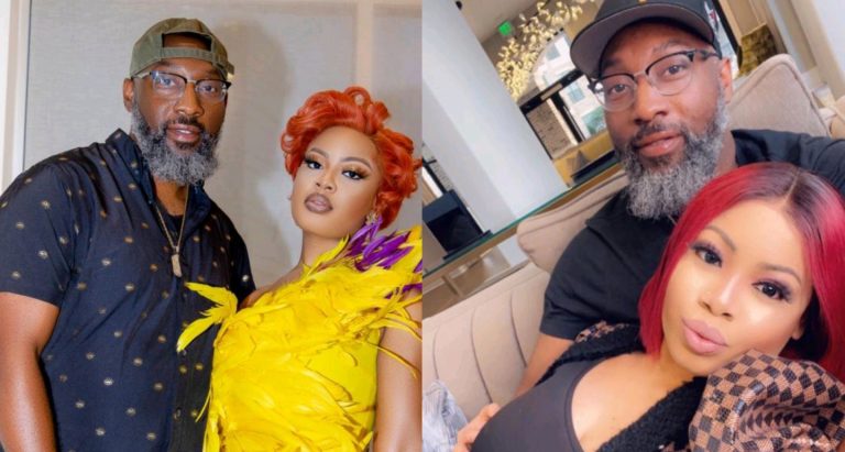 ‘Ooni of Ife’s sister, the Nigerian Jennifer Lopez’ – Fans react as Nina Ivy remarries African American man shortly after separating from her Nigerian husband in the US