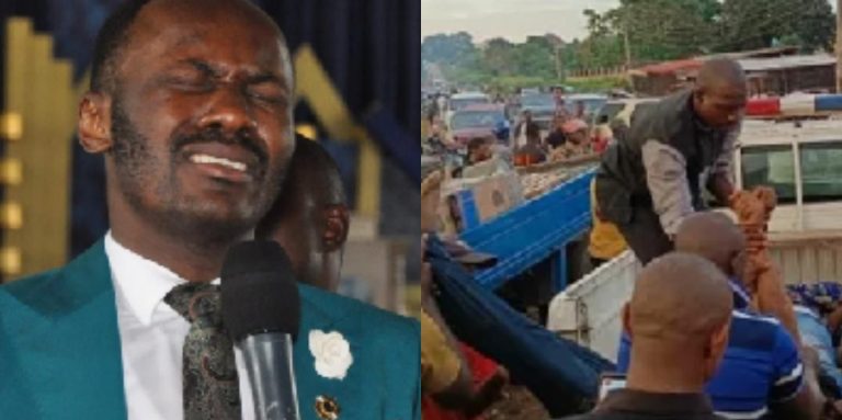 Four policemen and two others killed as gunmen attack Apostle Johnson Suleman’s convoy (graphic videos)