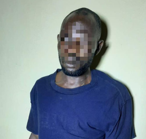 Lagos police arrests man for allegedly killing his mother in-law and a man who witnessed him carrying out the heinous crime