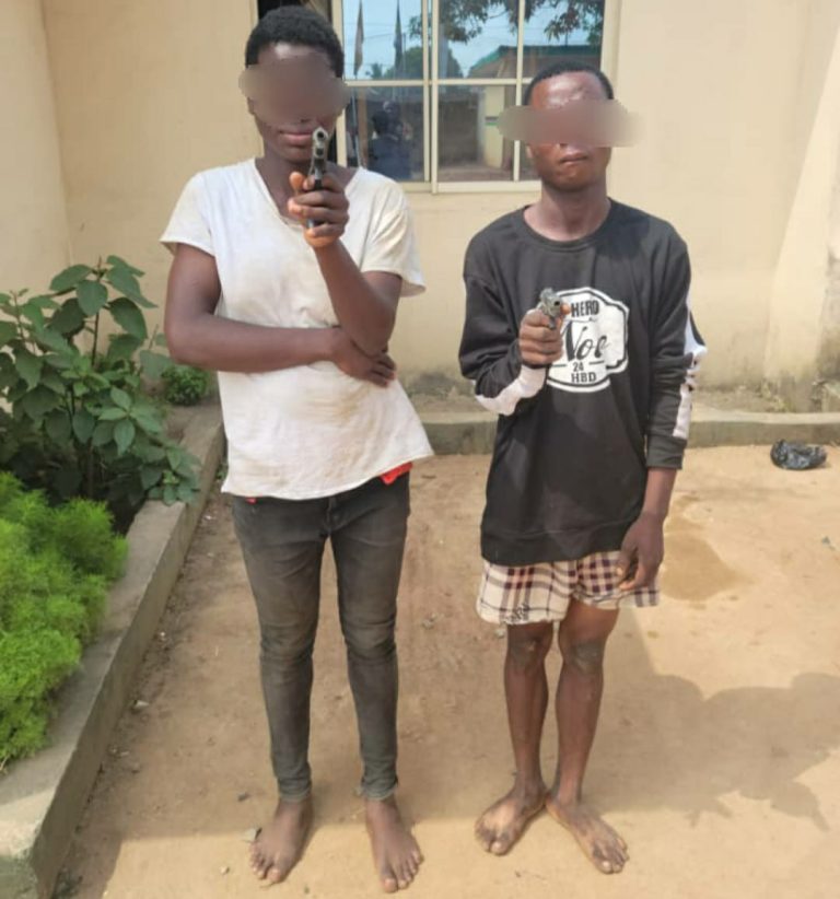 29-year-old lady arrested with teenager for armed robbery