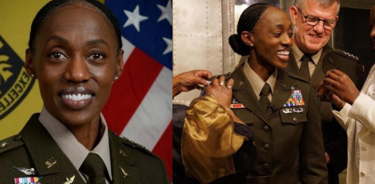 Nigerian woman, Amanda Azubuike becomes General in US Army (Photos)