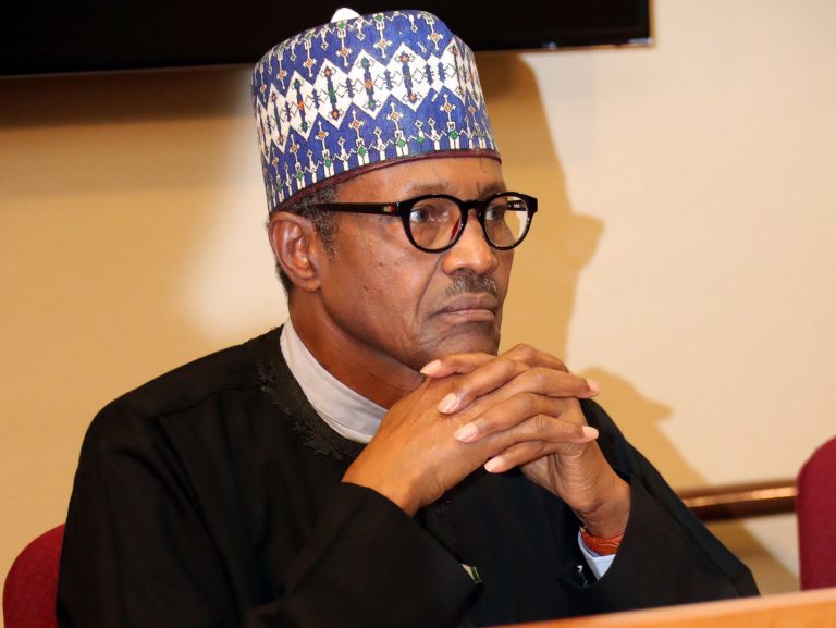 President Buhari commiserates with victims of Akere spare parts market fire incident