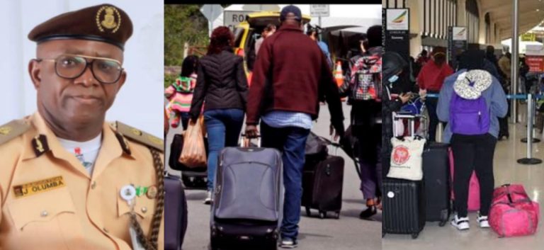 “This is getting to much” – Reactions as new data shows that 141,000 Nigerians fled to UK in one year