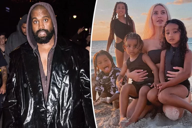 Kanye West calls out Kim Kardashian on Instagram and tells her to change their kids’ school