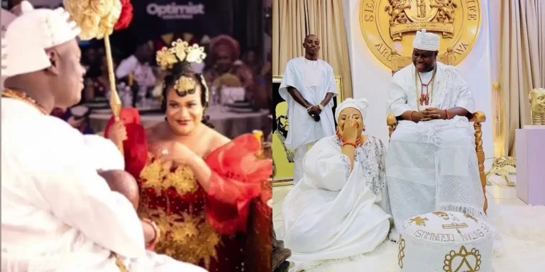 “I have never laughed this hard in a long time” – Nkechi Blessing gushes over her meeting with the Ooni of Ife