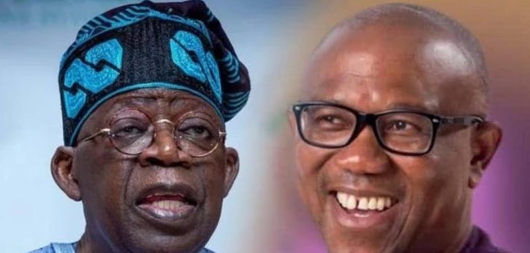 Peter Obi cannot keep promise, he denied Jesus 3 times in the Bible, he will fail you all — Tinubu (video)