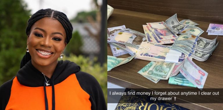 “I always find money I forgot about anytime I clear out my drawer” -Angel reveals