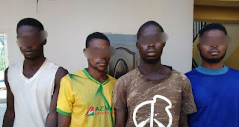 Four arrested for allegedly burning Adamawa woman to death over witchcraft