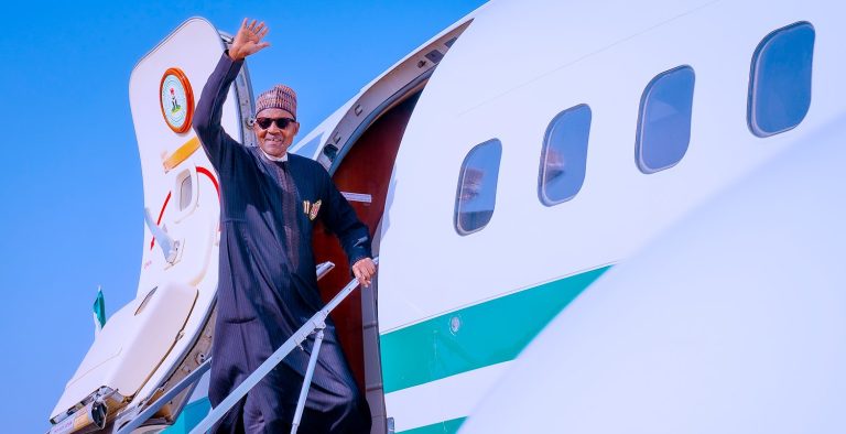 President Buhari departs Katsina State for Washington DC ahead of US-Africa Leader’s summit