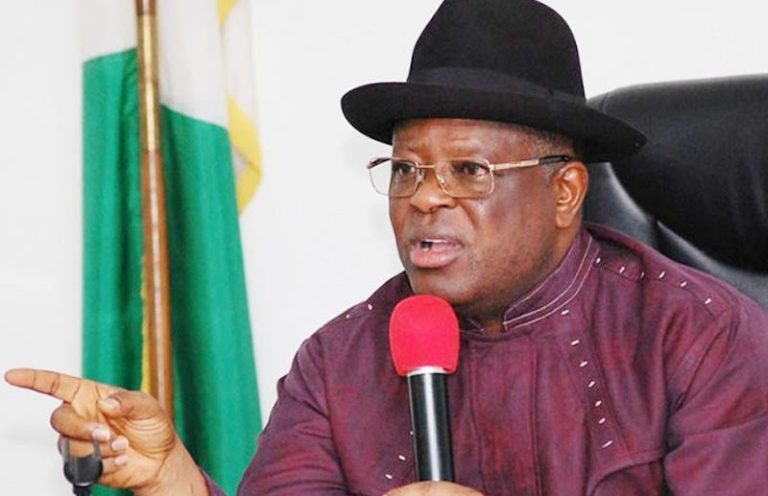 Governor Umahi orders arrest of cook over bad food served during Christmas party for widows and elders