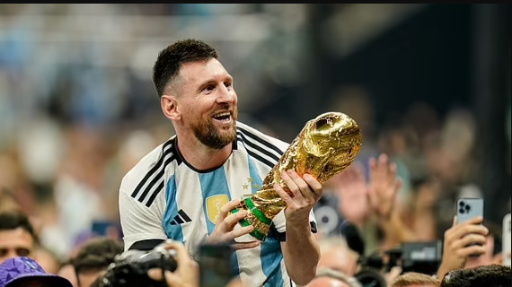 Lionel Messi named BBC World Sport Star of the year for the first time after World Cup win with Argentina