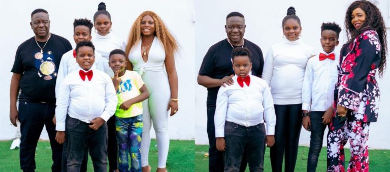 “Your last born is your carbon copy, upcoming Mr Ibu” – Fans react to Mr Ibu’s rare family photos