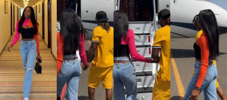 Singer Paul Okoye and his lover, Ivy, jet out for the New Year holiday (Video)