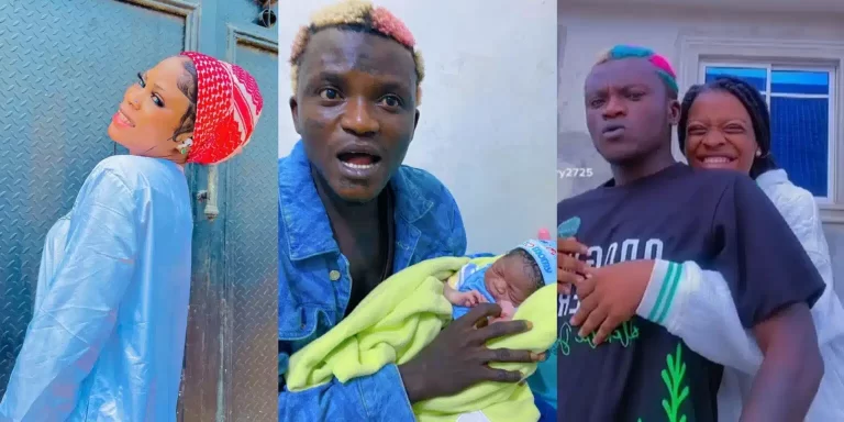 “Congratulations” – Portable’s first wife, Zainab reacts as he welcomes fourth child with second wife