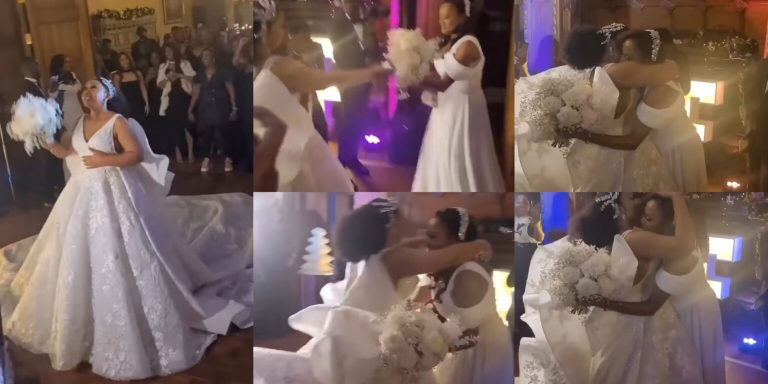 I have caught wedding bouquets 4 times now, I pray Rita Dominic’s own come true – Michelle Dede