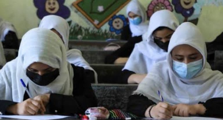 Taliban leader claims he’s made the lives of Afghan women better after banning girls from school and forcing women to wear the burka