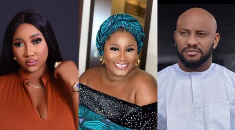 “It’s enough that you’re 2nd wife, stop peppering the queen of the house” – Yetunde Bakare issues strong advice to Judy Austin for saying she’s the apple of Yul Edochie’s eyes