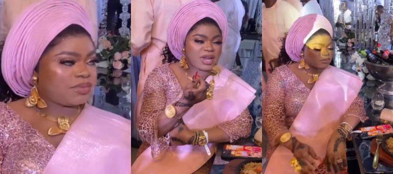 “Mummy of Lagos looks pregnant” – Crossdresser Bobrisky new look at an event sparks commotion (Video)