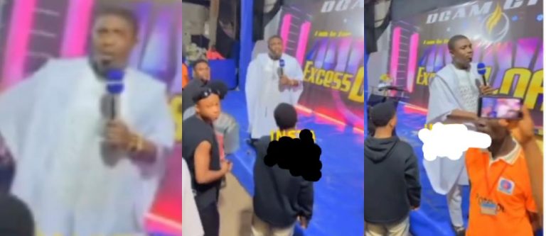 “Na who give me money, I go dey pray for” — Pastor shockingly says during special prayer for yahoo boys (Video)