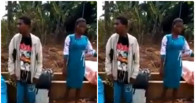 Brother and sister banished from Imo community for allegedly engaging in sexual intercourse (video)