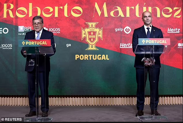 Portugal appoint Roberto Martinez as their new coach after sacking Fernando Santos