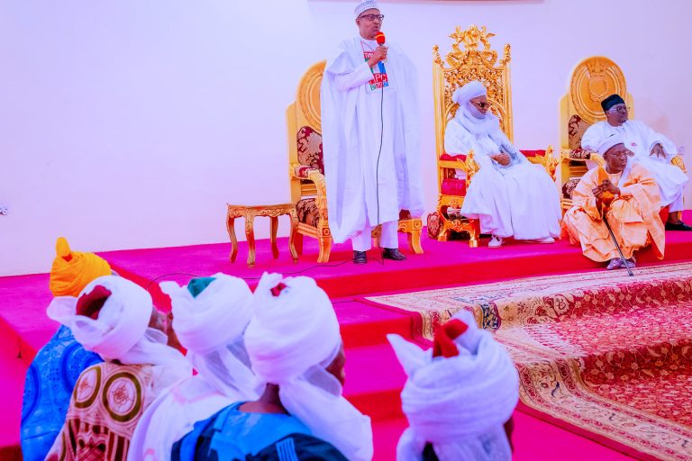 There was a deliberate attempt to destroy Nigeria but God did not permit it – President Buhari says as he visits Yobe