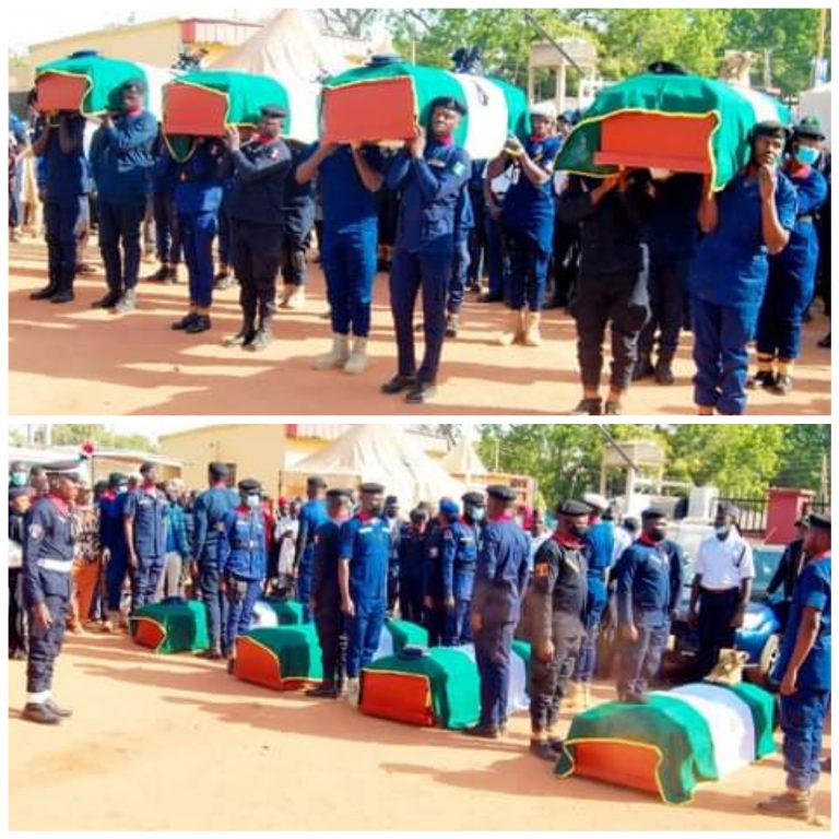 7 personnel killed by bandits in Kaduna buried