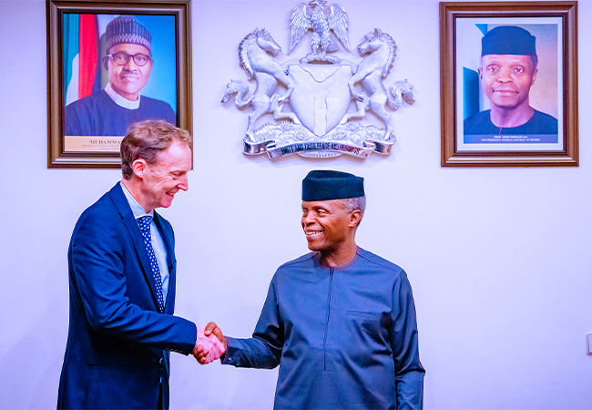 Cashless System can help track Election Financing – Osinbajo tells EU delegation ahead of 2023 elections