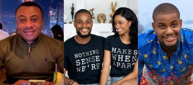 ‘Not having sex for years shows his high moral standard and you haven’t heard his own part of the story, lies sells more’ – Nkechi Blessing’s ex, Falegan reacts