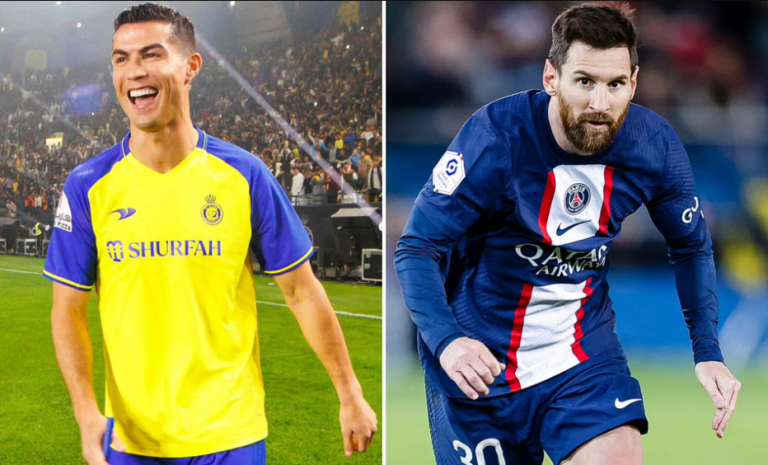 Saudi mogul pays more than £2million at auction to watch Cristiano Ronaldo take on Lionel Messi today