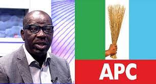 What does he do with the humongous security vote he receives from the Federal Government monthly? – APC tackles Edo state governor, Godwin Obaseki over recent train attack