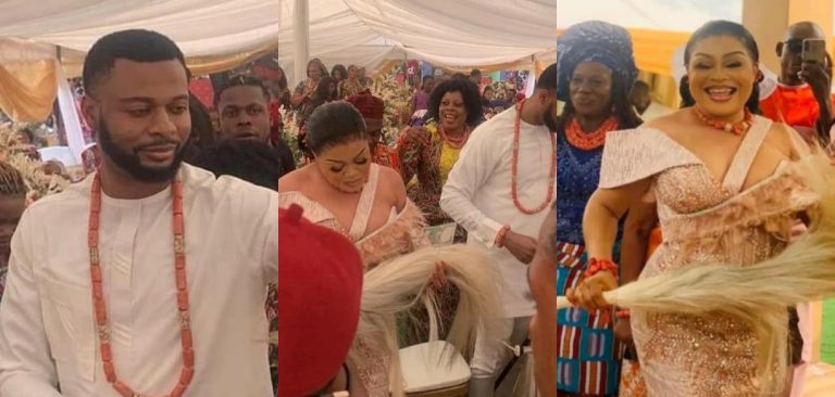 More photos from the traditional wedding of actress Nkiru Sylvanus