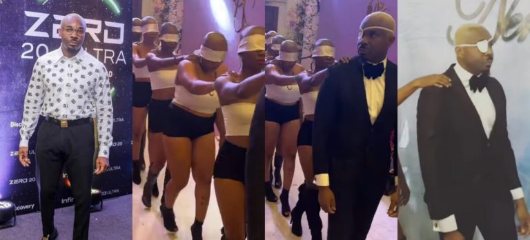 Socialite Pretty Mike storms wedding as a one-eyed man leading the blind (Video)