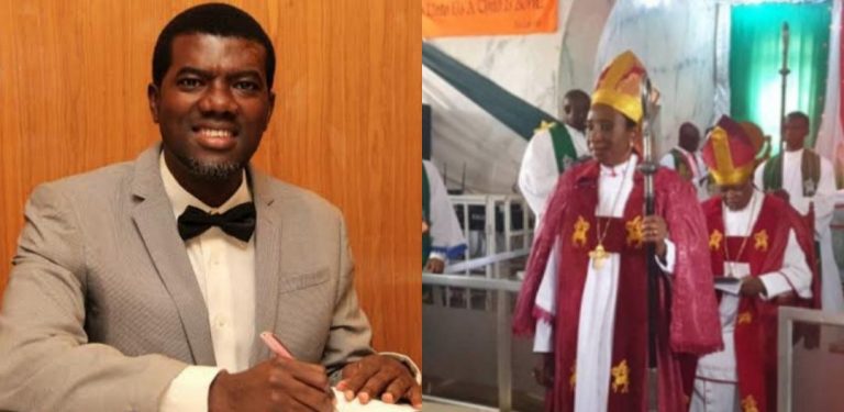 “Do not suffer a woman to have authority over a man” – Reno Omokri criticises Methodist Church for ordaining female bishop