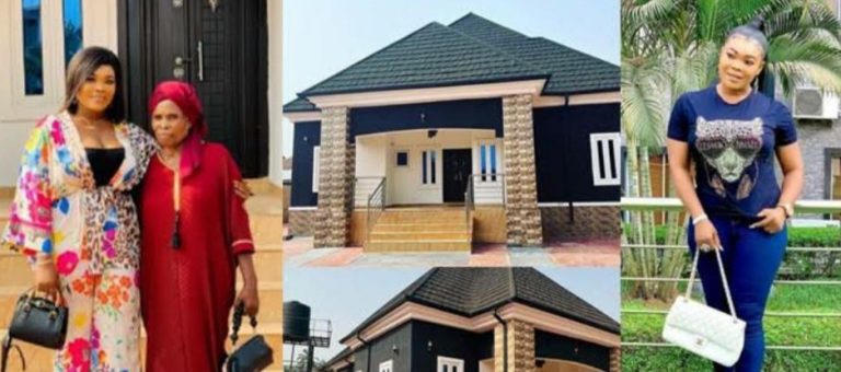 ‘My father died 20 years ago and it’s just been my mother catering for us, that’s why I worked hard to put a smile on her face’ – Ruby Ojiakor recounts as she surprises her mum with a new house