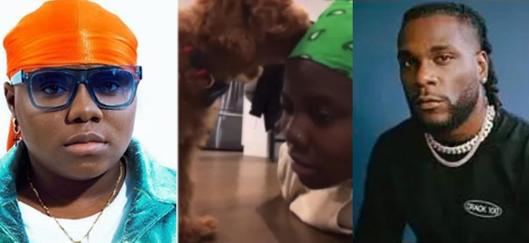 “Justice for Odogwu” – Reactions as Singer, Teni names her pet, Burna Boy (Video)