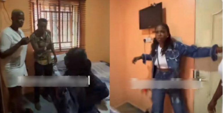 Few weeks to traditional marriage, man catches fiancée in hotel room as she comes for hook-up, cancels wedding plans (Watch video)