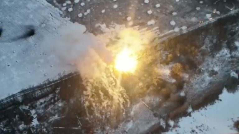 Video shows Ukrainian military destroying Russian weapon that rips oxygen out of humans’ lungs