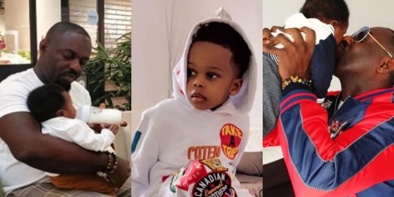 “It takes a community to raise a king” – Jim Iyke calls for prayers for his son as he marks his birthday
