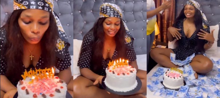 ‘My life is a blessing from heaven above’ – BBNaija’s Kaisha grateful as she marks 28th birthday in styles (video)