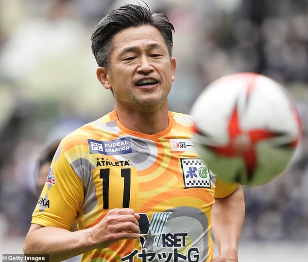 World’s oldest footballer Kazuyoshi Miura, 55, agrees to join Portuguese second-tier side Oliveirense following claims he wants to play until 60