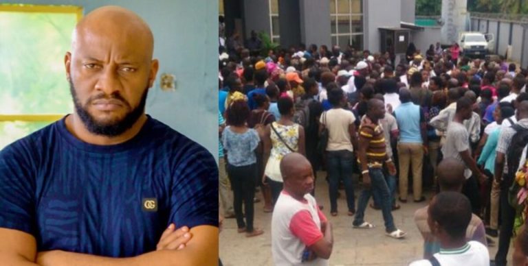 ‘Destroying ATM machines is not the answer’- Yul Edochie advises Nigerians on Naira scarcity