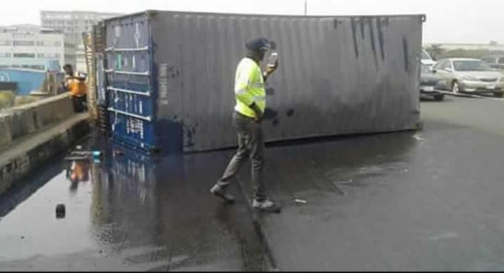 Five container truck crashes were recorded on friday alone – LASTMA reveals