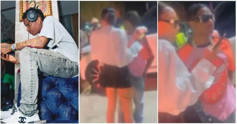“Wizkid and yansh, I watched more than once” – Video of Wizkid hanging out with mystery lady at a club gets tongues wagging (Watch)