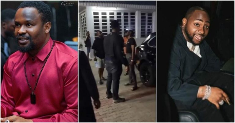 Zubby Michael, others, react to video of Davido, his lawyer Bobo Ajudua amidst heavily-armed escort (Watch)