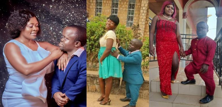 “I’m ready to stand by my man, for better and for worst” – Fiancee of 39-year-old teacher who was rejected by several women due to his height reveals