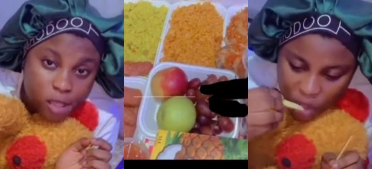 “Don’t breakup, he’s nice” – Ladies advise roommate whose boyfriend brings food every night (Video)