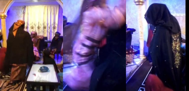 Drama as first wife attacks husband’s second wife on their wedding day (Video)