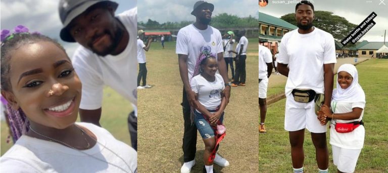 “My biggest fear is that his family members may not accept me because of my height” – Small-sized corper who fall in love with the tallest corps member speaks