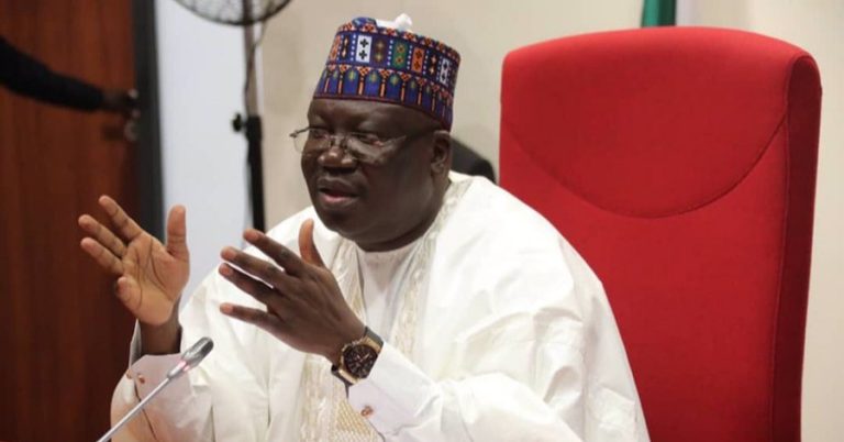 There is nothing as “Electronic Transmission” in the new Electoral Act – Senate President, Ahmad Lawan (video)
